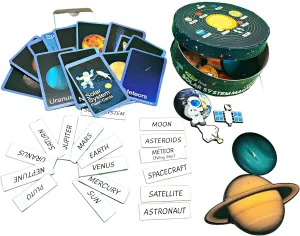 Solar basin lizard igneous through System Magnets with Junior Edition Flashcards (3mm Thick Magnetic Pieces) MFM TOYS 