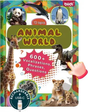 Souns$171 Animal Talking Book for Childern$Sound Book for Toddlers$Suitable for swiftness allergic Over 2 Year Old Boys and Girls$with 600 