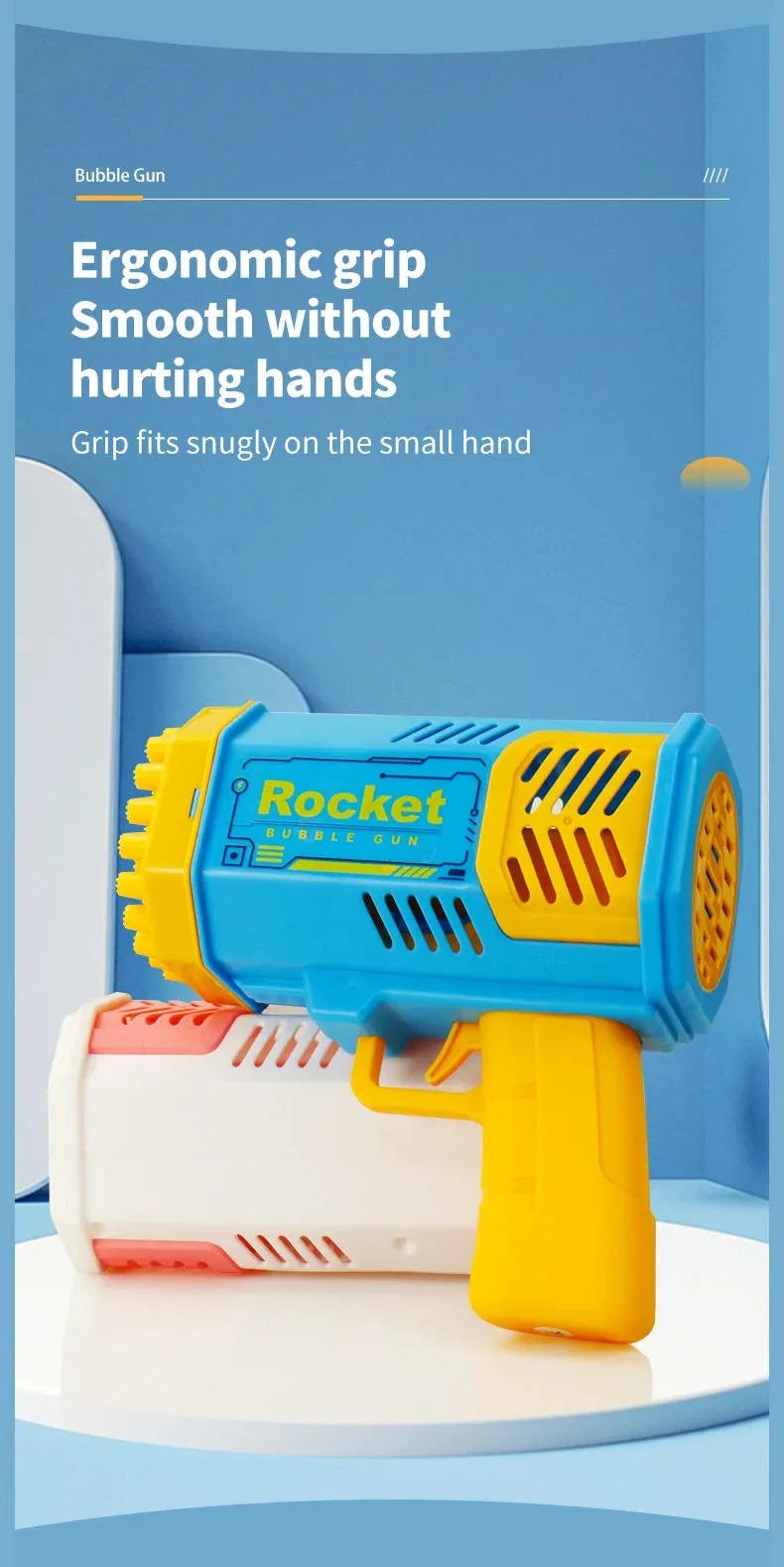 Space Bubble Gun Electric Bubbles Machine Guns Fully Automatic 40 Holes Space Soap Bubble Summer Outdoor For Boys and Girls Toys
