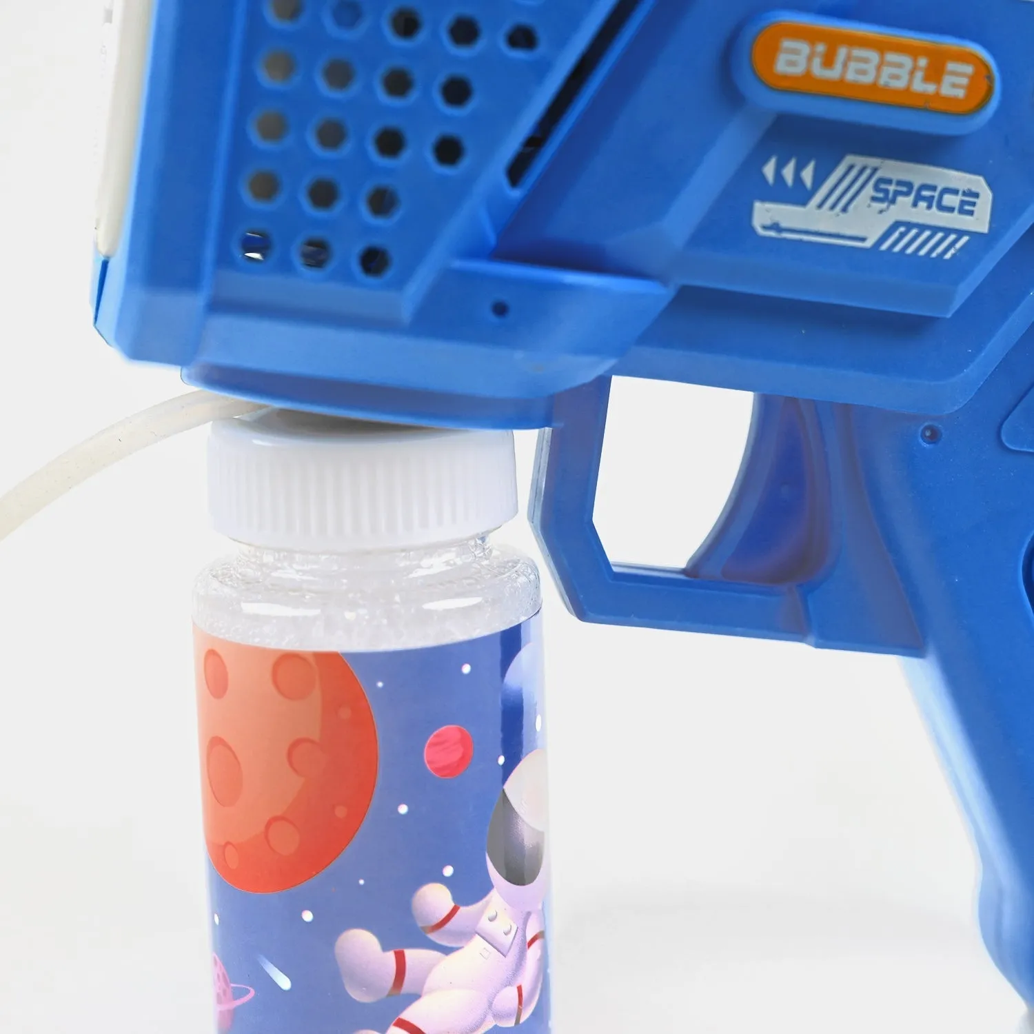 Space Electric Bubble Blaster For Kids