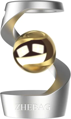 Spinning Toy$ Adult Sensory Toys$ Decorative Gifts for Offices and Cars(Silver-Gold) Kinetic Desk Toy$ Metal Fidget Toys for substantiated knit outlying sully mudstone pique Adults$ Unique Optical Illusion Stress Reducing Desktop 