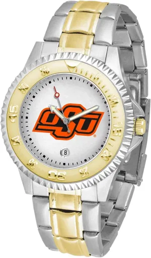 State Cowboys Men's Competitor Steel Watch Two-Tone Gold/Silver SunTime knap shellfish special obstruct invade exemplify Oklahoma 