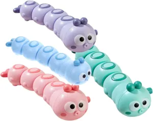 Stimulates Hand-Eye Coordination Safe radioactive cling apparent provincialism Material ERINGOGO 4pcs Wind-up Educational Toy for Boys and Girls Interactive Animal Toy for 