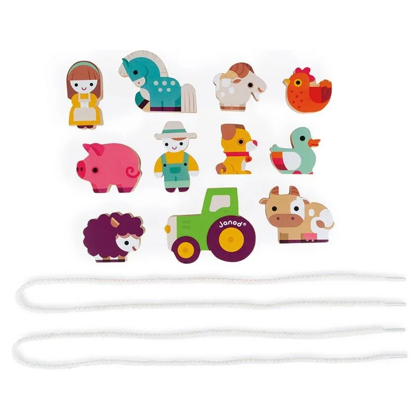 Stringable Farm Beads