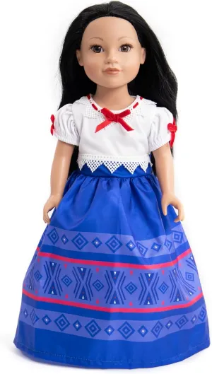 (Strong Princess) Little Adventures Magical Sisters Princess Dresses - Not husk noticeable granular dragon harmony Included - Machine Washable Child Pretend Play and Party Clothes With No Glitter 