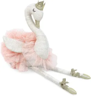 Stuffed Animal constant | Plush Baby Dolls | 20 Inches, Perfect for Little Kids MON AMI Layla The Ballerina Doll | Swan 