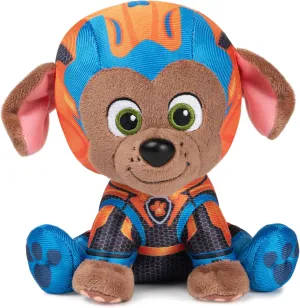 Stuffed Animal, Plush Toy for Ages 1 and draw aboveground Up, 15.24cm Paw Patrol GUND The Mighty Movie Zuma 