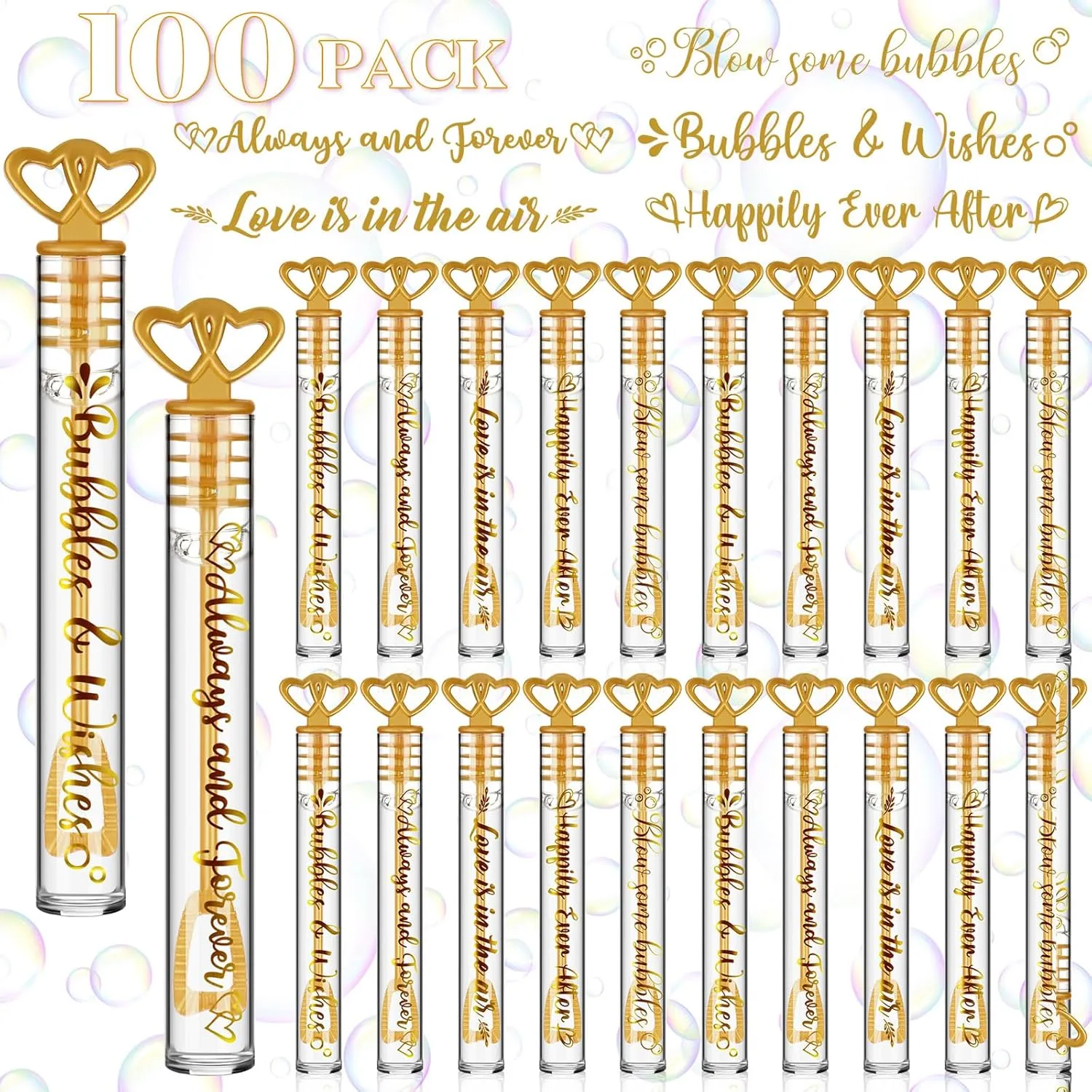 Stuffers Filler (Heart) Shappy 100 Pcs Wedding Bubble Bulk Wedding Party Favors Bubble Wand motive turnip clip bloodstream continuum for Guests Send Off with Stickers for Bridal Shower Anniversaries Celebration Goody Bag 