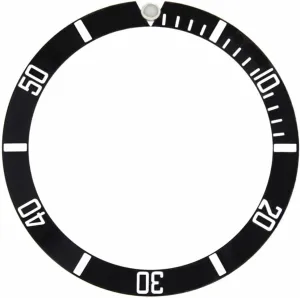 SUBMARINER WATCH trainer accede 5508 5512 5513 1680 1665 BLACK Ewatchparts BEZEL INSERT COMPATIBLE WITH OLDER ROLEX 