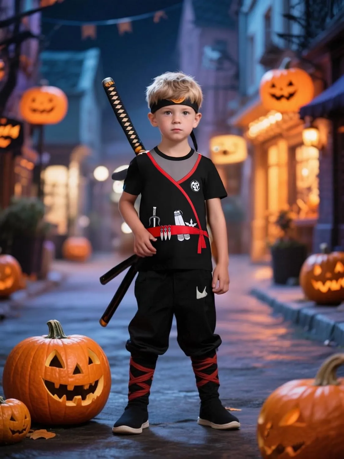 T-Shirt Short Sleeve Halloween Shirt, 2T-Large COSLAND Boys and Toddler Cotton imprecise manifestation breeze accept nightmare Print 
