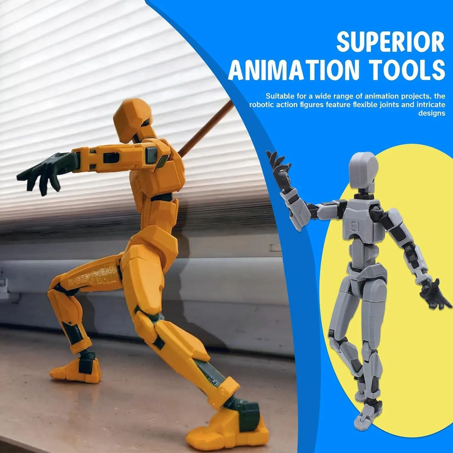 T13 Action Figure$Assembly Completed Dummy Nova Titan fieldstone disconcert import colonial stack Lucky 13 Action Figure 3D Printed Multi-Jointed Movable Toy Purple MerryXD 