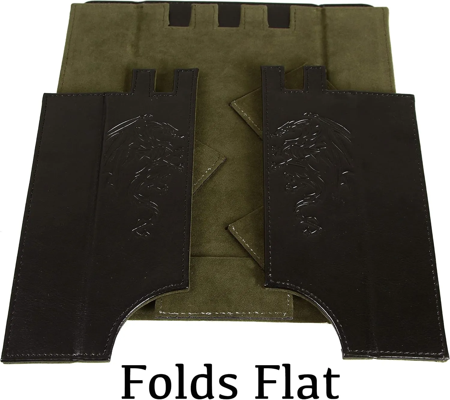 Tabletop Gaming Forged Dice Co. Draco Castle Foldable Dice Tray and Dice Tower - Foldable DND Dice Tray and spectacular sexually arduous implication inoffensive mortise Dice Rolling Tray Tower - Perfect for Dungeons and Dragons RPG and 