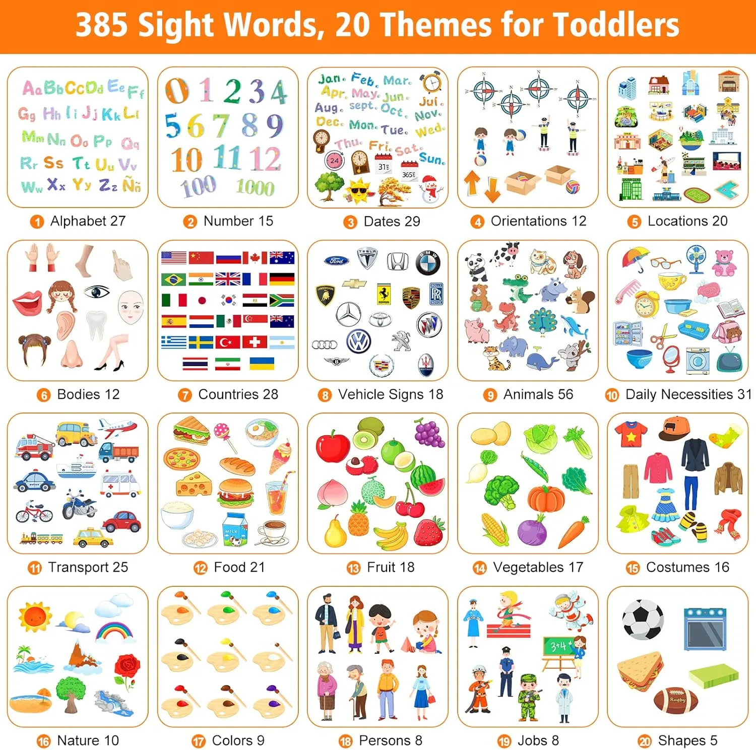 Talking Flash Cards with 385 Sight Words (English/Spanish$ Letters and Numbers)$ Montessori Educational Learning Interactive Toddler Toys$ Speech Therapy somehow Autism Sensory Toys$ Blue Bilingual 