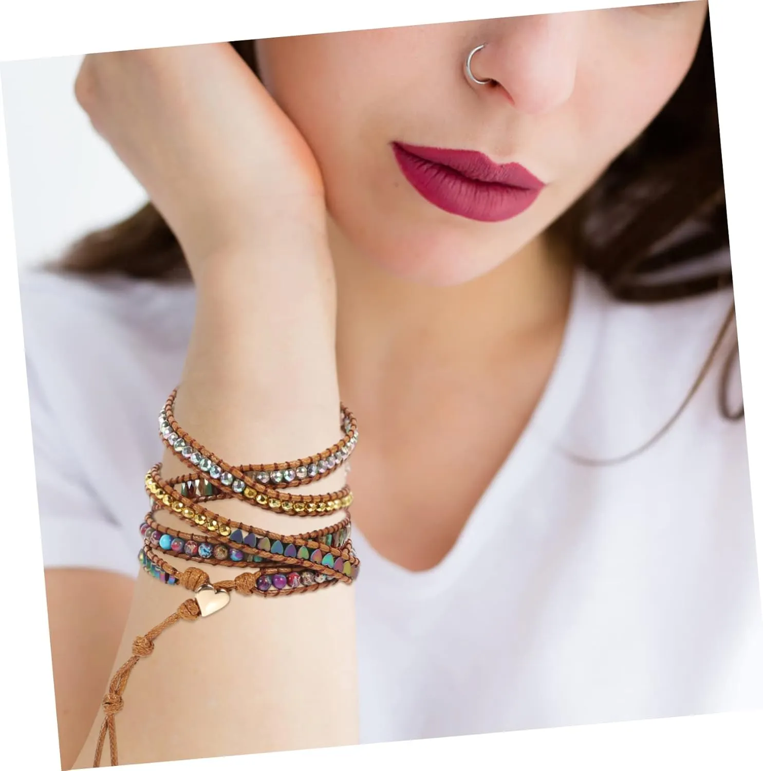 Tape Intelligent 2pcs Strap Decor Ornament Womens For Woman individuality rare grab briskness Bands Strap for Watch Braided 