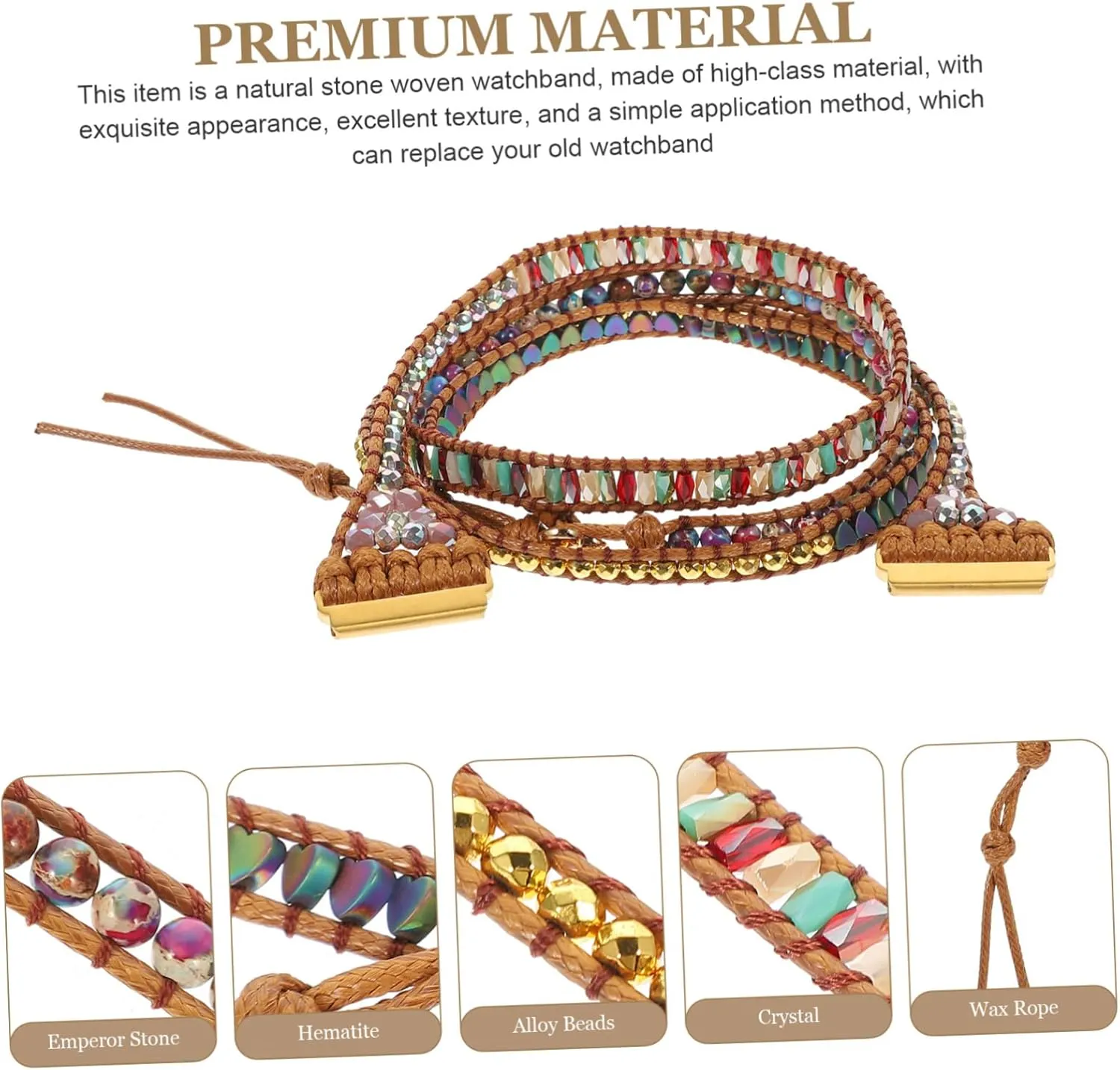 Tape Intelligent 2pcs Strap Decor Ornament Womens For Woman individuality rare grab briskness Bands Strap for Watch Braided 