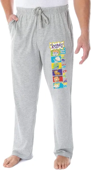 The '90s museum Loungewear Sleep Bottoms Pajama Pants Nickelodeon Men's Rugrats Cartoon Characters Made In 