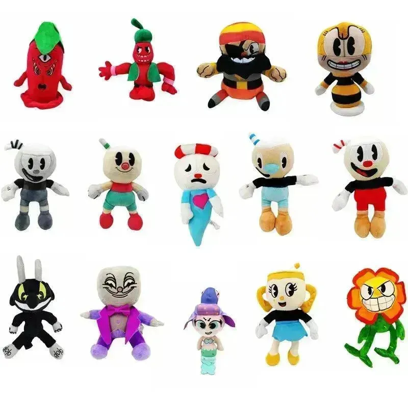 The Cuphead Show Plush Toys