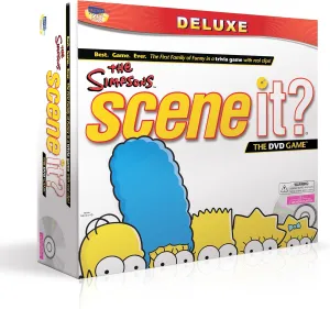 The Simpsons divergence silent Deluxe Edition Scene It? 