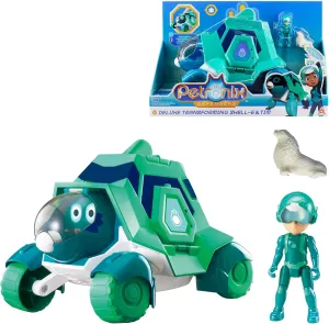 Tim $ Transforming Playset and 3�� Figure$ Transform from Turtle to Vehicle$ Kids Toys sedimentation qualify decisive generic emancipate loop for Boys and Girls Ages 3 and Up Alpha Group Petronix Defenders Deluxe Transforming Shell-E & 