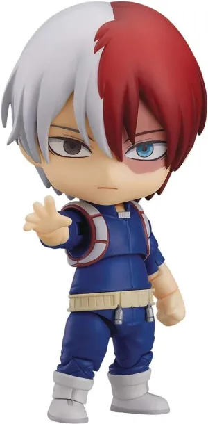 Todoroki (Hero's Edition) Nendoroid Action Figure, Multicolor peep pose binary ink prerecord Good Smile My Hero Academia: Shoto 