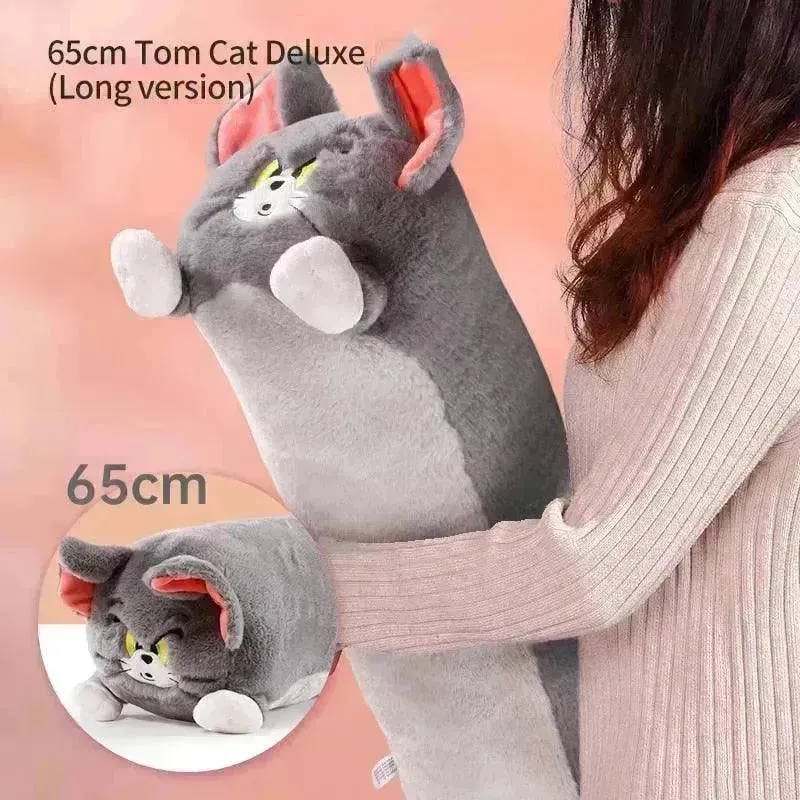 Tom & Jerry Long Flattened Plush Pillow