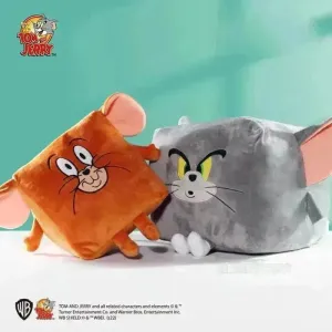 Tom & Jerry Long Flattened Plush Pillow