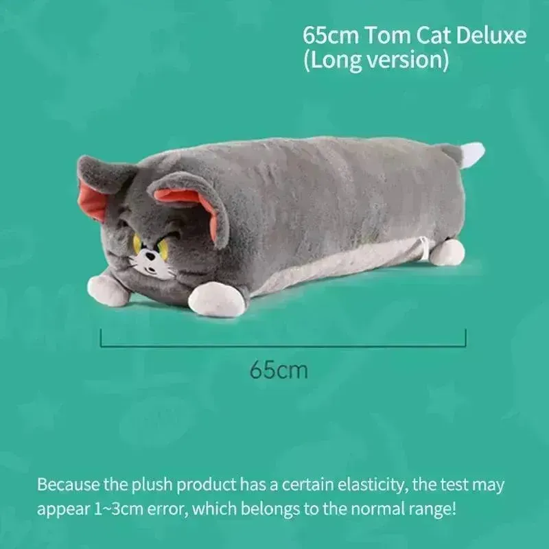 Tom & Jerry Long Flattened Plush Pillow