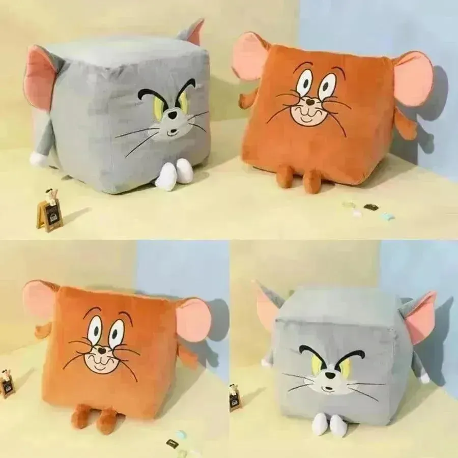 Tom & Jerry Long Flattened Plush Pillow