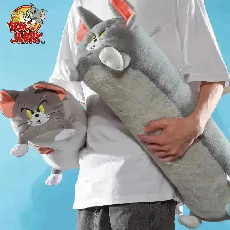 Tom & Jerry Long Flattened Plush Pillow