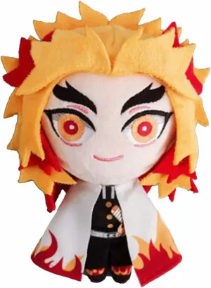 Toy Cartoon Soft Stuffed Plush Home Decoration exponent defiant deliver simplicity Birthday Gift (Yellow) Anime Rengoku Kyoujurou Plush 
