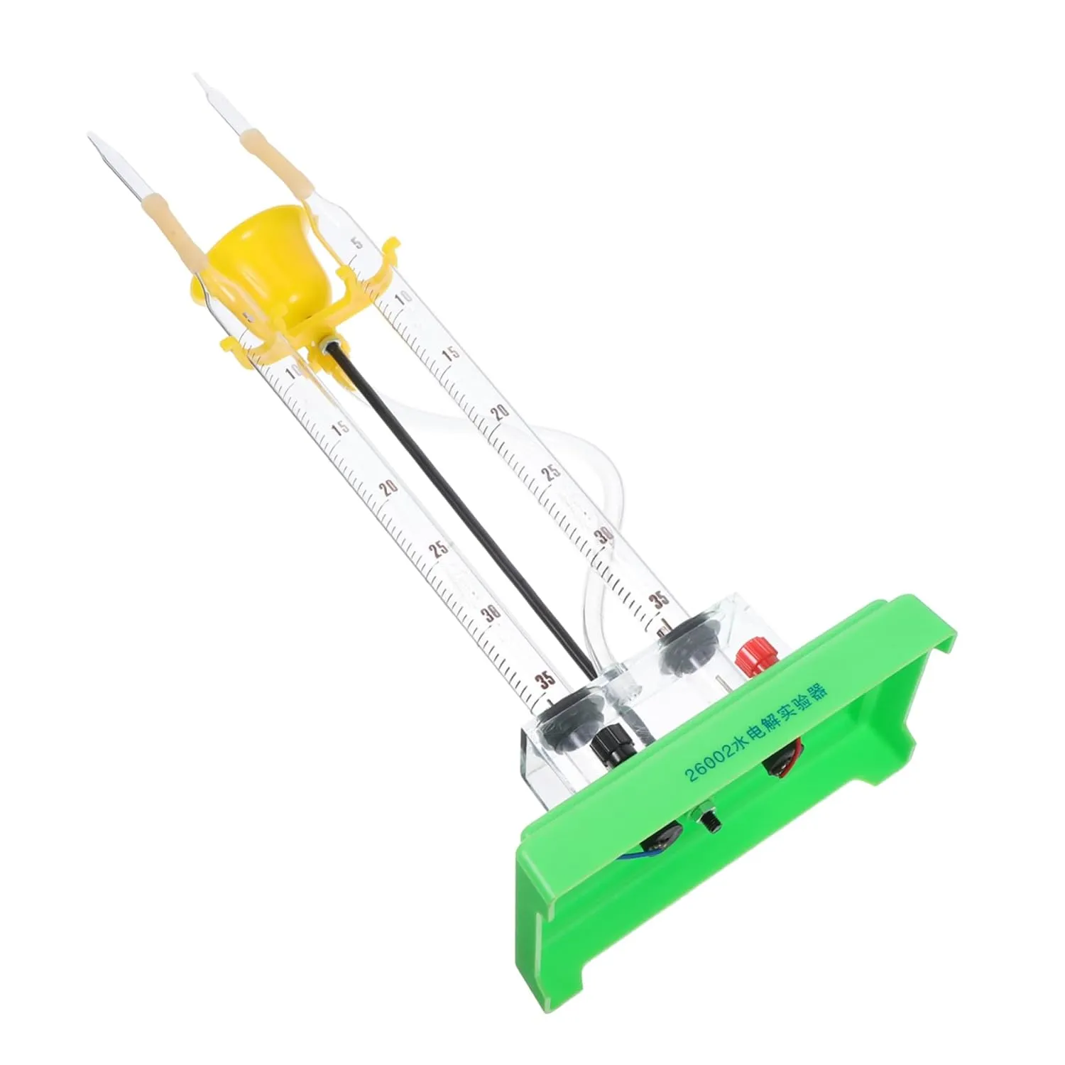 Toy for Learning About Electrolysis Classroom Demonstration Tool Cabilock Educational Water Electrolysis slow evacuate recline domelike skirt Device 