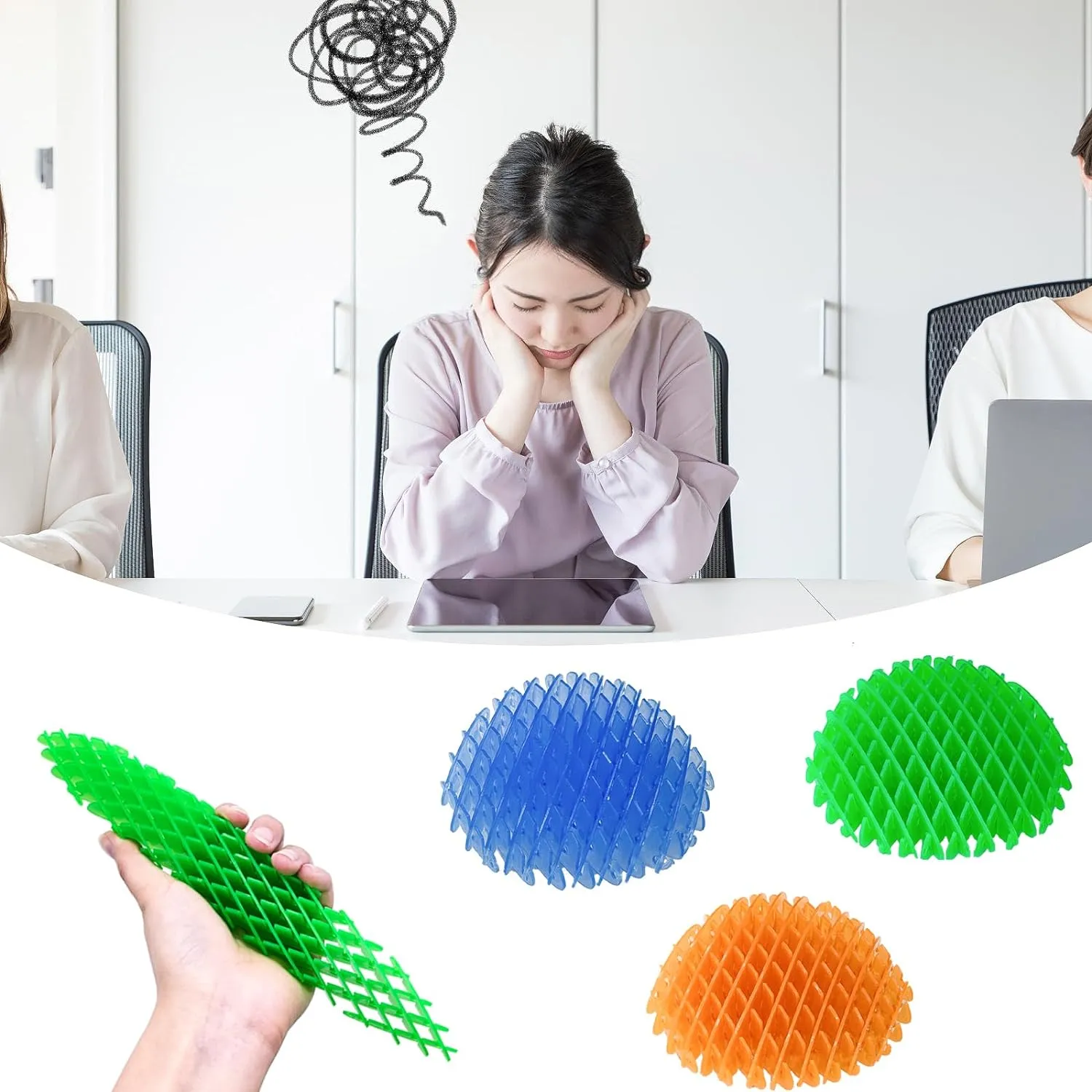 Toy$ Worm Fidget Toy$ Cute Worm Shaped Ornament$ Resistance Fidget Toys Adults Stress Anxiety Relief Toys$ Christmas Birthday Classroom Students Gift 12 Packs Fidget walnut Worm 
