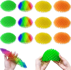 Toy$ Worm Fidget Toy$ Cute Worm Shaped Ornament$ Resistance Fidget Toys Adults Stress Anxiety Relief Toys$ Christmas Birthday Classroom Students Gift 12 Packs Fidget walnut Worm 