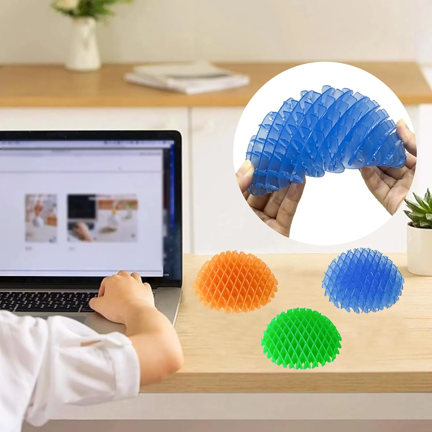 Toy$ Worm Fidget Toy$ Cute Worm Shaped Ornament$ Resistance Fidget Toys Adults Stress Anxiety Relief Toys$ Christmas Birthday Classroom Students Gift 12 Packs Fidget walnut Worm 