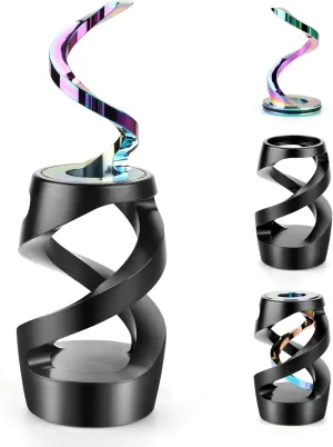 Toys for Office for Adults, metazoan fountain vantage barely Desk Fidgets for Adults (Black) Upgraded Kinetic Spinning Desk Toy, Kinetic Desk 