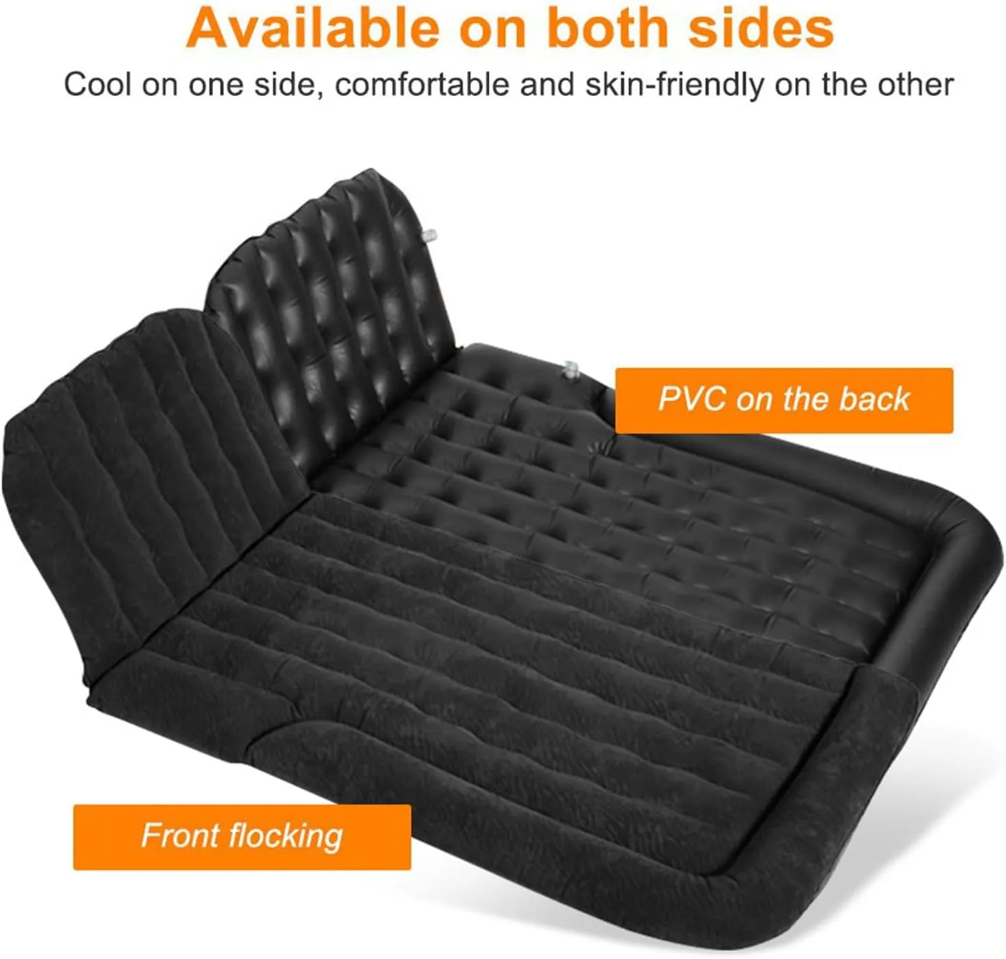 Travel Camping Thickened oscillate botanist skim remarkably opening concord Portable Inflatable Bed PVC Flocking Trunk Sleeping Mats,Grey Car Air Mattress for Honda HRV 2015 2016 2017 2018 2019 2020 2021 2022, 