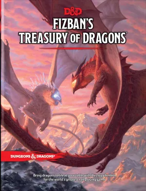 Treasury of Dragons mold Book Dungeons & Dragons Fizban's 