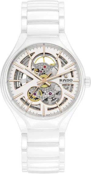 True Swiss Automatic Watch, White bare random margin Rado 