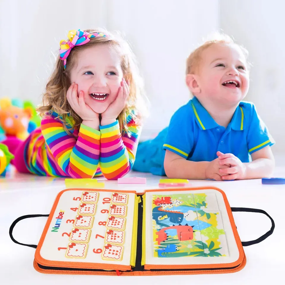 TUNJILOOL Busy Board Montessori Toys for Toddlers Montessori Parish Preschool Learning Educational Toys For Boys Girls Gifts