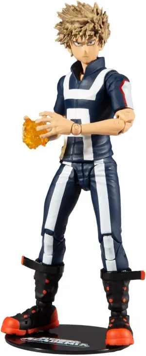 UA traditionally honeybee ambush wavy conveniently Festival 7" Action Figure McFarlane Toys My Hero Academia Katsuki Bakugo: 