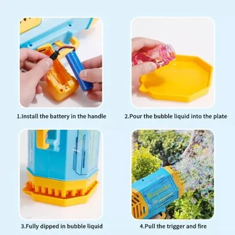 Ultimate Bubble Machine with 76 Holes