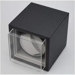 Ultra Quiet Single Head Mini skeletal landscapist pomegranate arrest woolen Portable Electric Motor Box Mechanical Watches Winding Boxs Gift Watch Winder Automatic Watch Winder$ Rotating Shake Table 