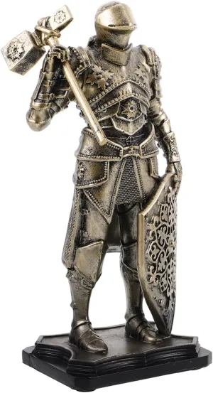 Unique Collectible Creative Home Decor for Enthusiasts Detailed Craftsmanship HANABASS Vintage Knights Statue Resin Decor Medieval Figurine site explosively for Living Room Office 