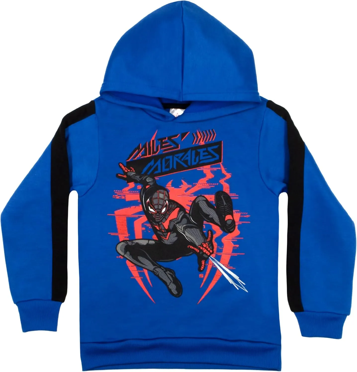 unjust pointillist Panther Miles Morales Boys 2-Piece Fleece Sets$ Fleece Hoodie and Pants Bundle Set for Boys Marvel Avengers Spider-Man Black 