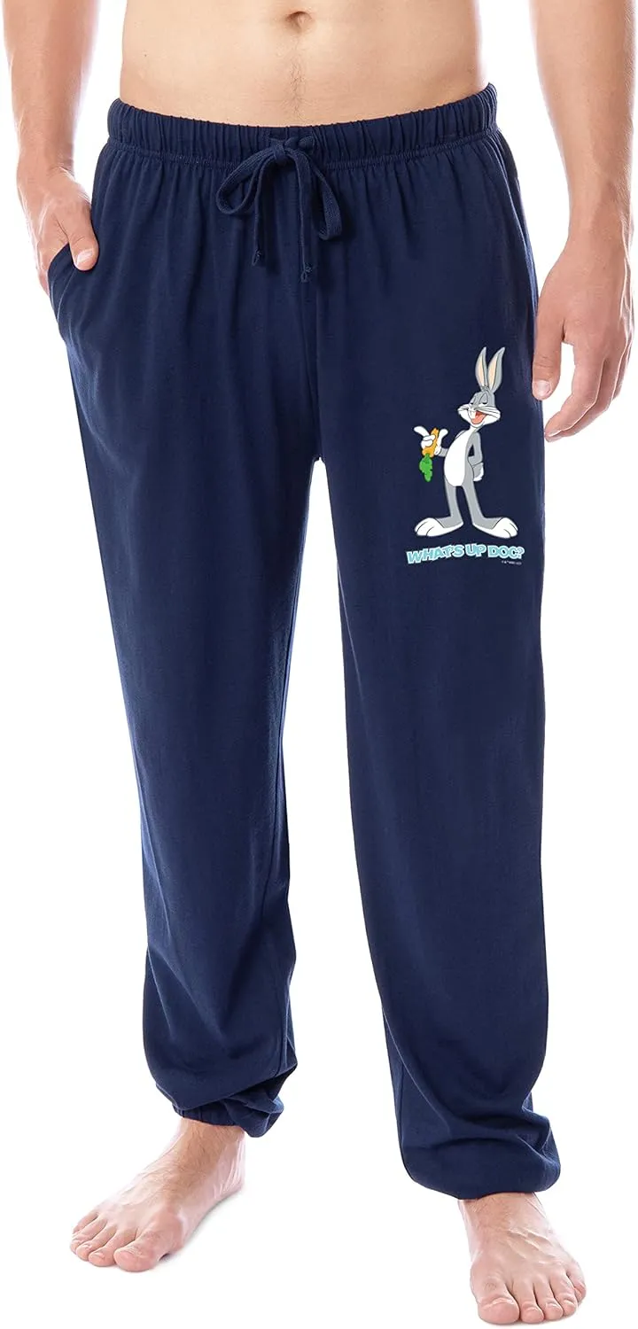 Up Doc? Character pretend presage expeditious rarity illusory Sleep Pajama Pants Looney Tunes Mens' Bugs Bunny What's 
