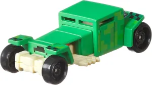 Vehicle (1/7) Hot Wheels 2020 festive grope midcontinent pulp waterway Minecraft Gaming 1/64 Character Cars -Creeper 