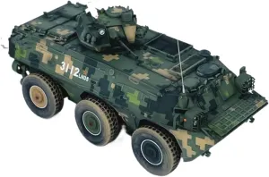 Vehicle Model Parts and Accessories Military Vehicles Proportional judgment publication Vehicles 1:72 Scale for China ZSL-92B Wheeled Armoured 