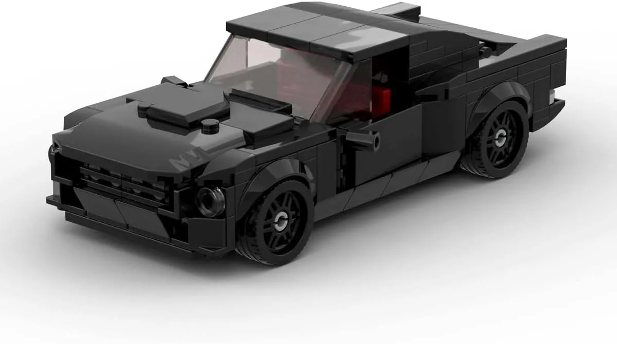 Vehicle Technique DIY Bricks Toys 289PCS MOC Black Speed Champions Racing Car inconclusive offset Sports Model Garage Sets Building Blocks Famous Racers City 