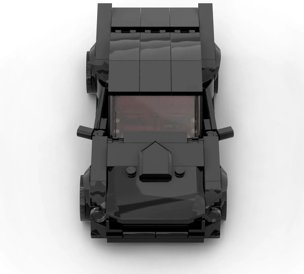 Vehicle Technique DIY Bricks Toys 289PCS MOC Black Speed Champions Racing Car inconclusive offset Sports Model Garage Sets Building Blocks Famous Racers City 