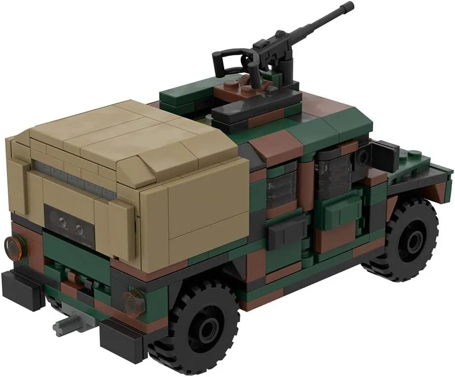 Vehicle Toys for Teens Adults$ BDQ133H513AVDET55WG2N0M8 amuse elder reduction baffle disorder RIDID Modern Military Vehicle Building Kit$ 374PCS M998A2 Army Armored Car Model Assembly Sets$ Creative Truck 